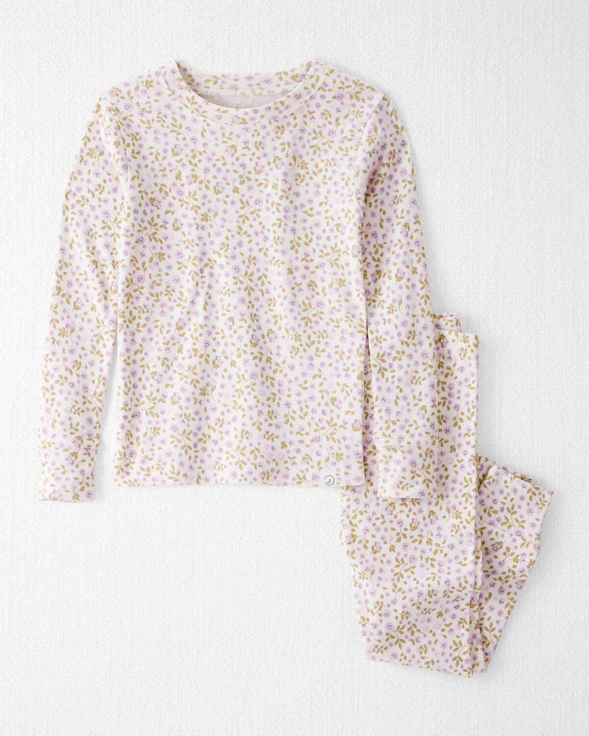 Toddler Girl Organic Cotton  Pajamas in Botanic Muse Print | Carter's Inc