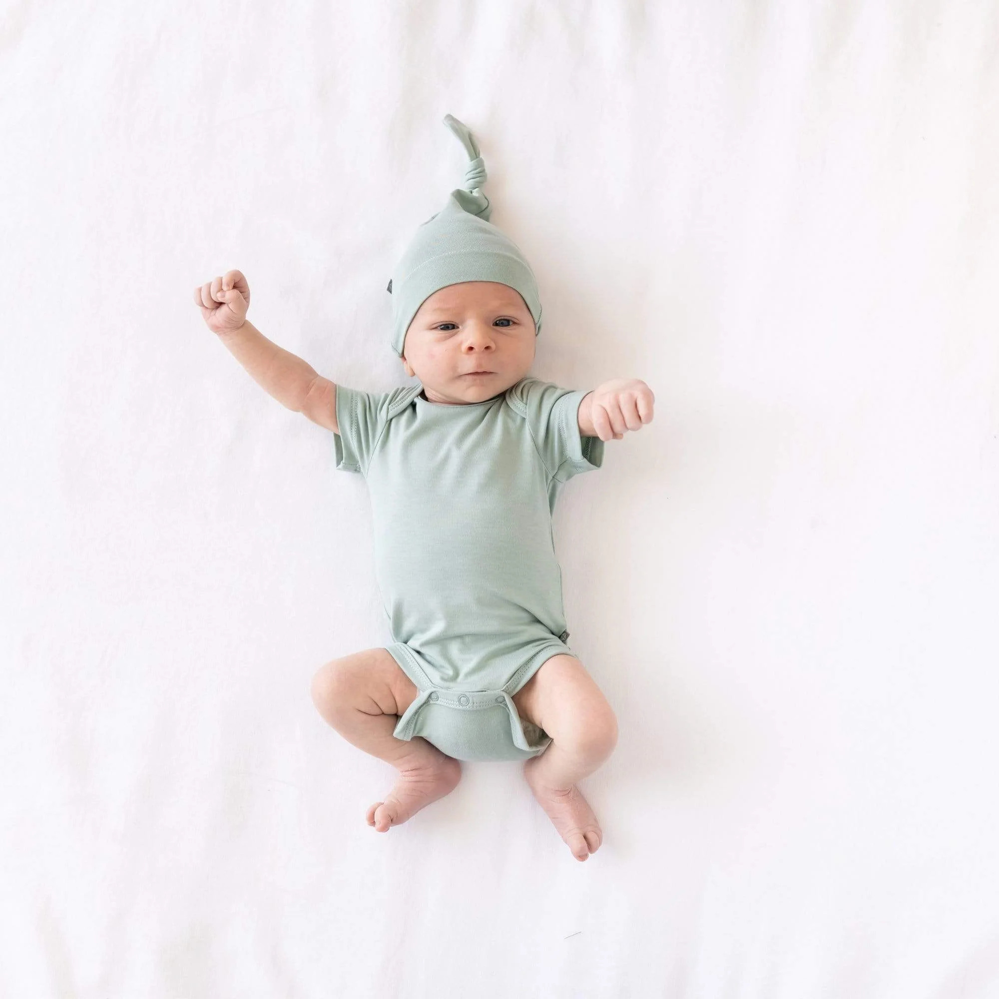 Bodysuit in Sage | Kyte BABY