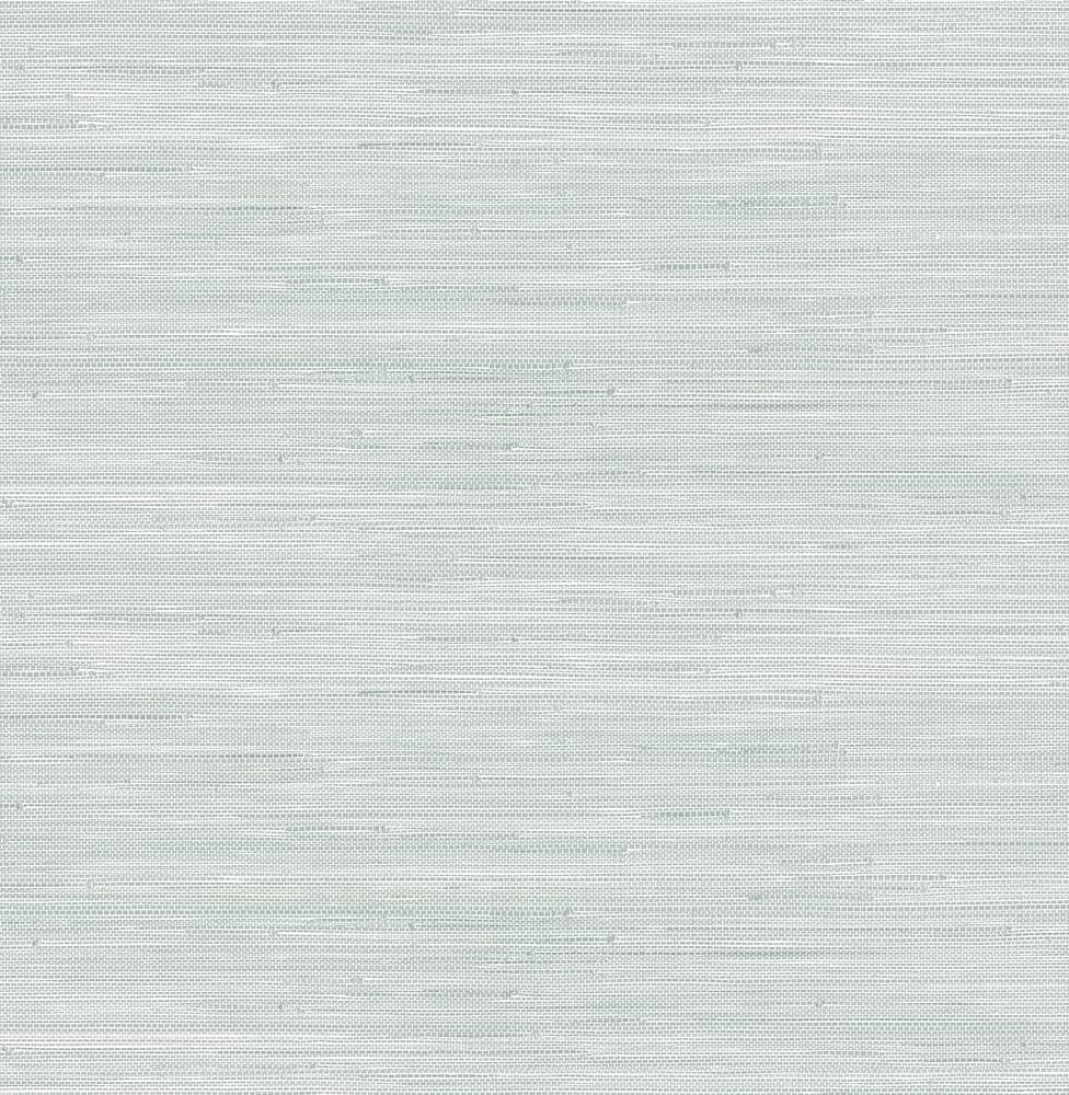 Whisper Blue Classic Faux Grasscloth Peel & Stick Wallpaper | Amazon (US)