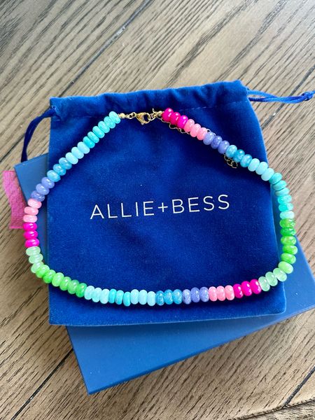 Allie + Bess Necklace - so perfect for summer! 💖💜💙

#LTKGiftGuide #LTKFindsUnder100 #LTKStyleTip