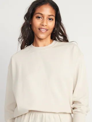 Dynamic Fleece Tunic Sweatshirt for Women | Old Navy (CA)