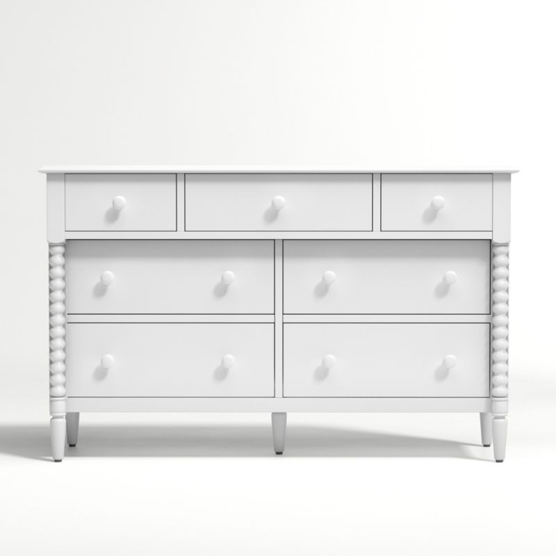 Kids Jenny Lind Wide White Dresser + Reviews | Crate & Kids | Crate & Barrel
