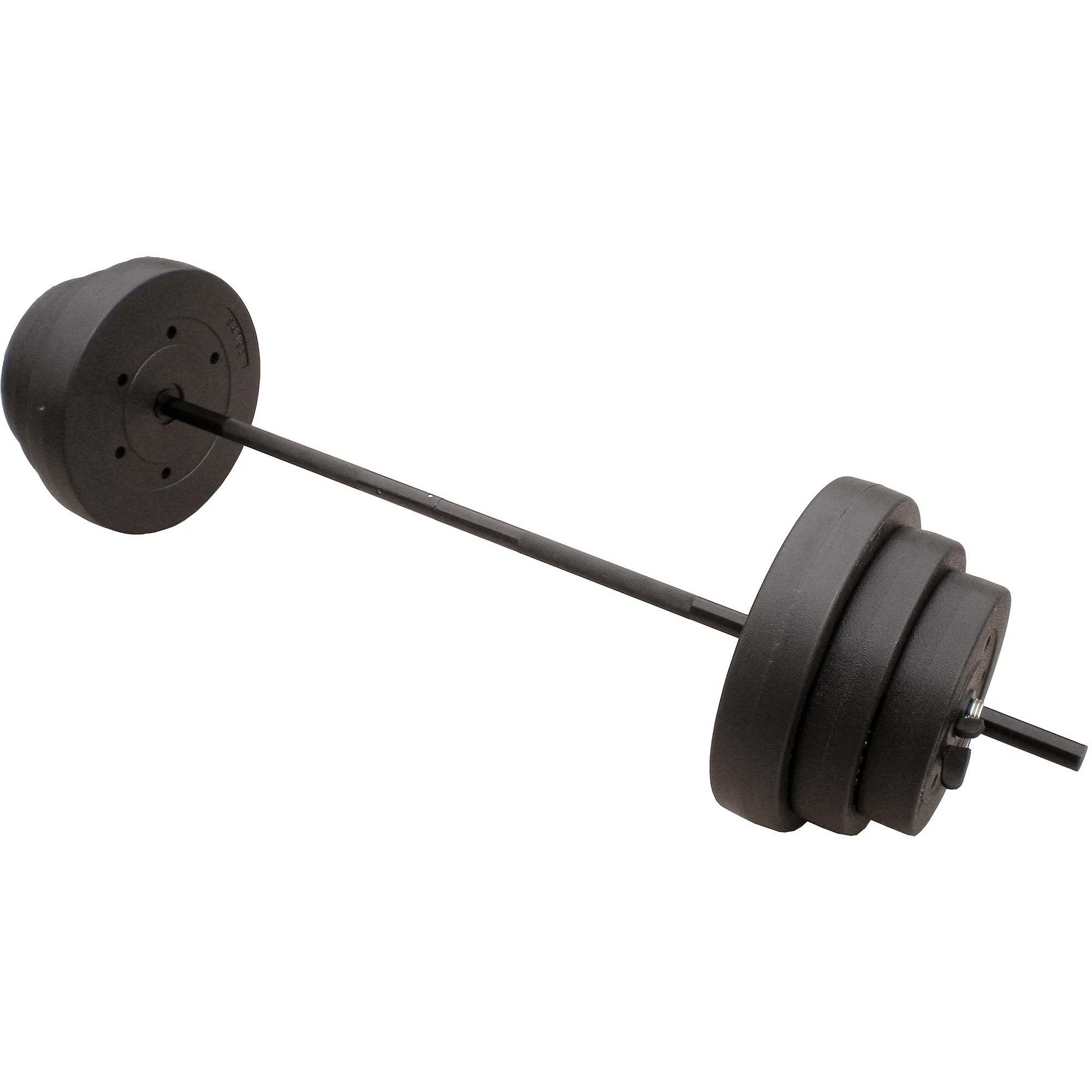 CAP Barbell - 100 Lb. Standard Vinyl Weight Set | Walmart (US)