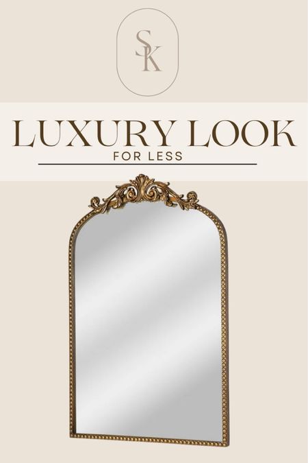 Anthropologie mirror dupe

#LTKfindsunder100 #LTKhome #LTKsalealert