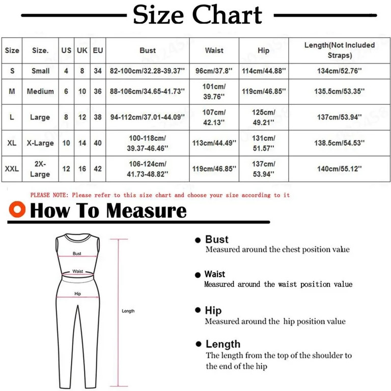 Patlollav Womens Jumpsuits Wide Leg Casual Summer Outfits Rompers Jumpers Sleeveless Straps with ... | Walmart (US)
