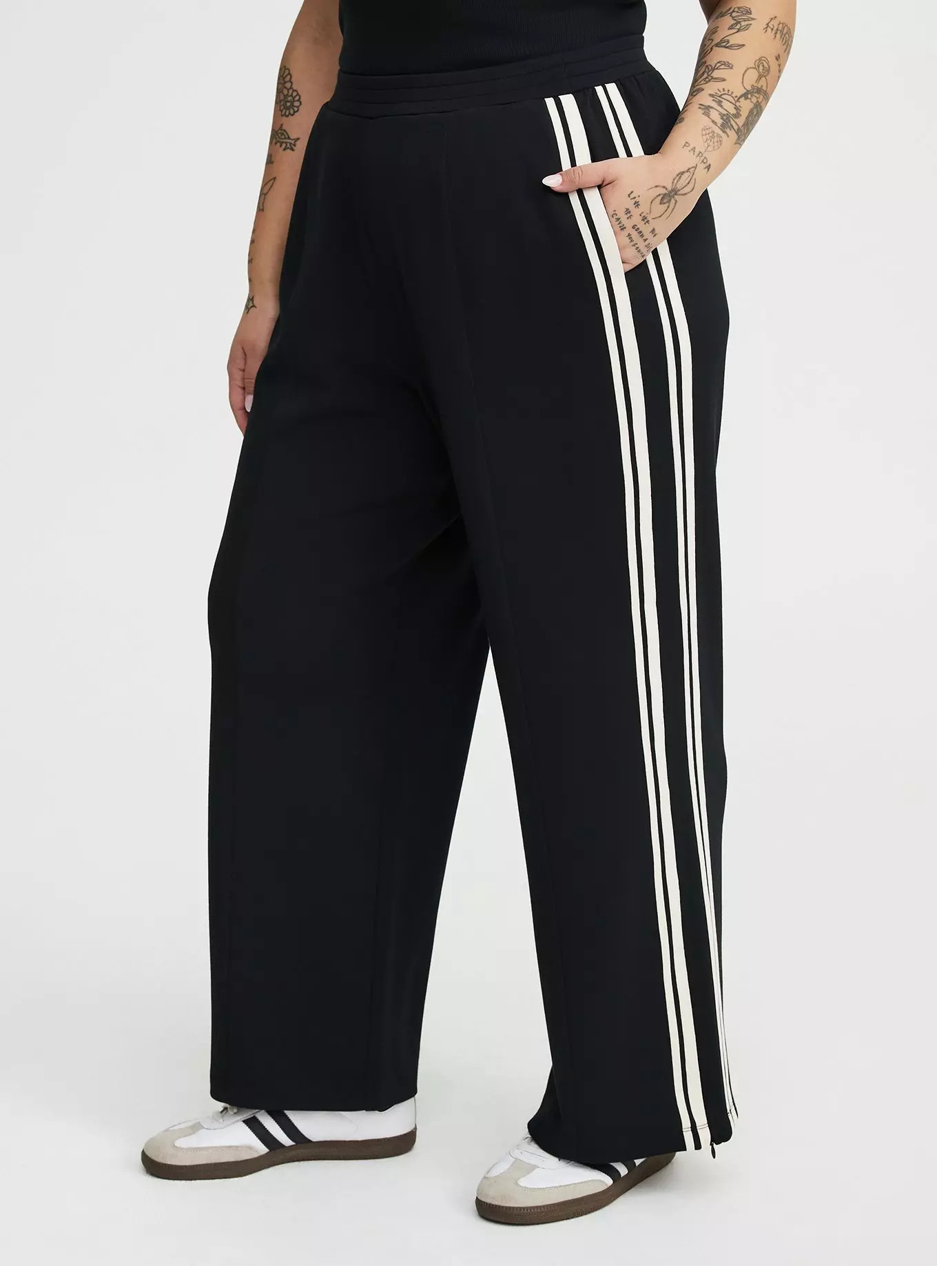 High-Rise Pull-On Track Pant | Torrid (US & Canada)