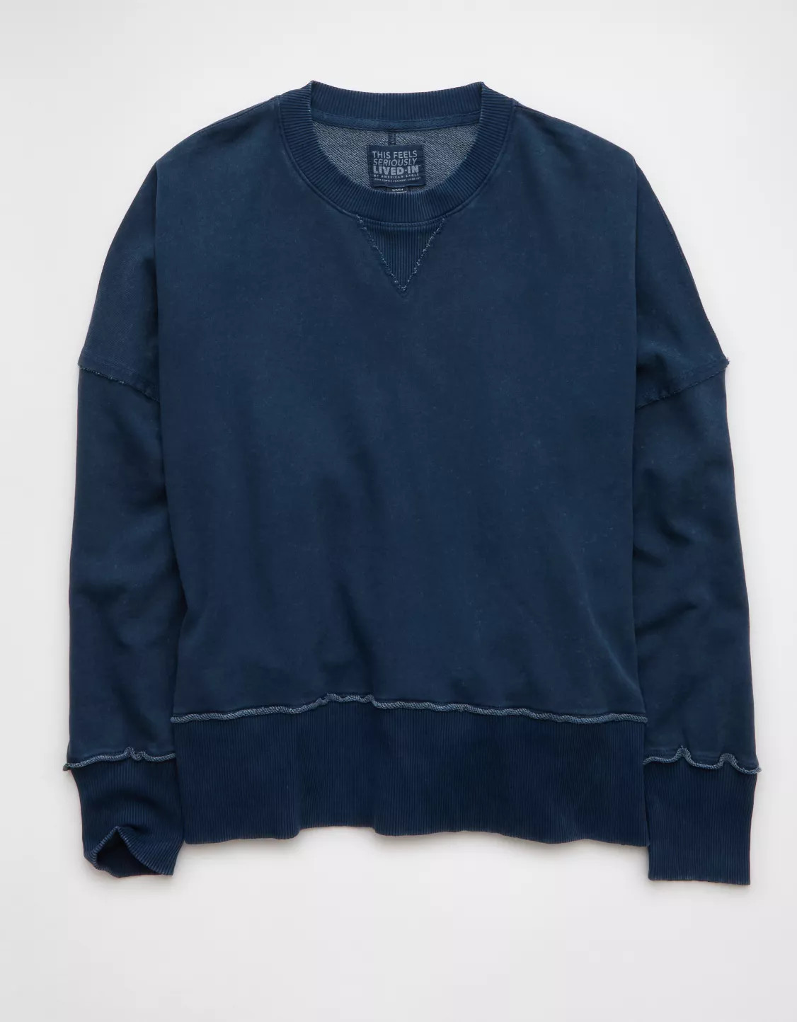 AE Big Hug Crew Neck Sweatshirt | American Eagle Outfitters (US & CA)
