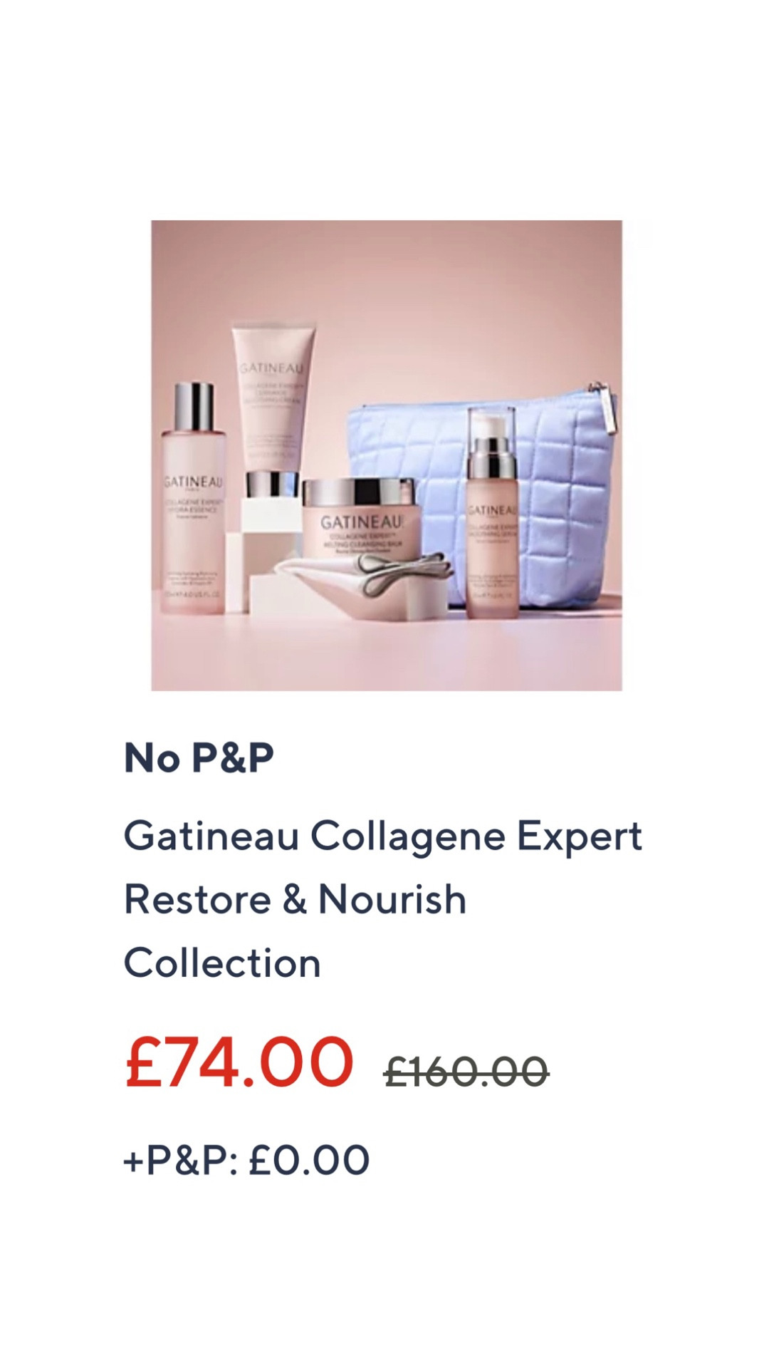 Today I’m showing you the Collagene Expert Restore and Nourish Collection which is available now on QVC at a special reduced price of £74.00 and with no postage and packing charges.
Your New Year skin routine starts now!
Collagene Expert Melting Cleansing Balm 100 ml. 
Collagene Expert Hydra Essence 120 ml.  
Collagene Expert Smoothing Serum 30 ml.
Supersize Collagene Expert Ceramide Smoothing Cream 75 ml.


#LTKwinter #LTKbeauty #LTKuk