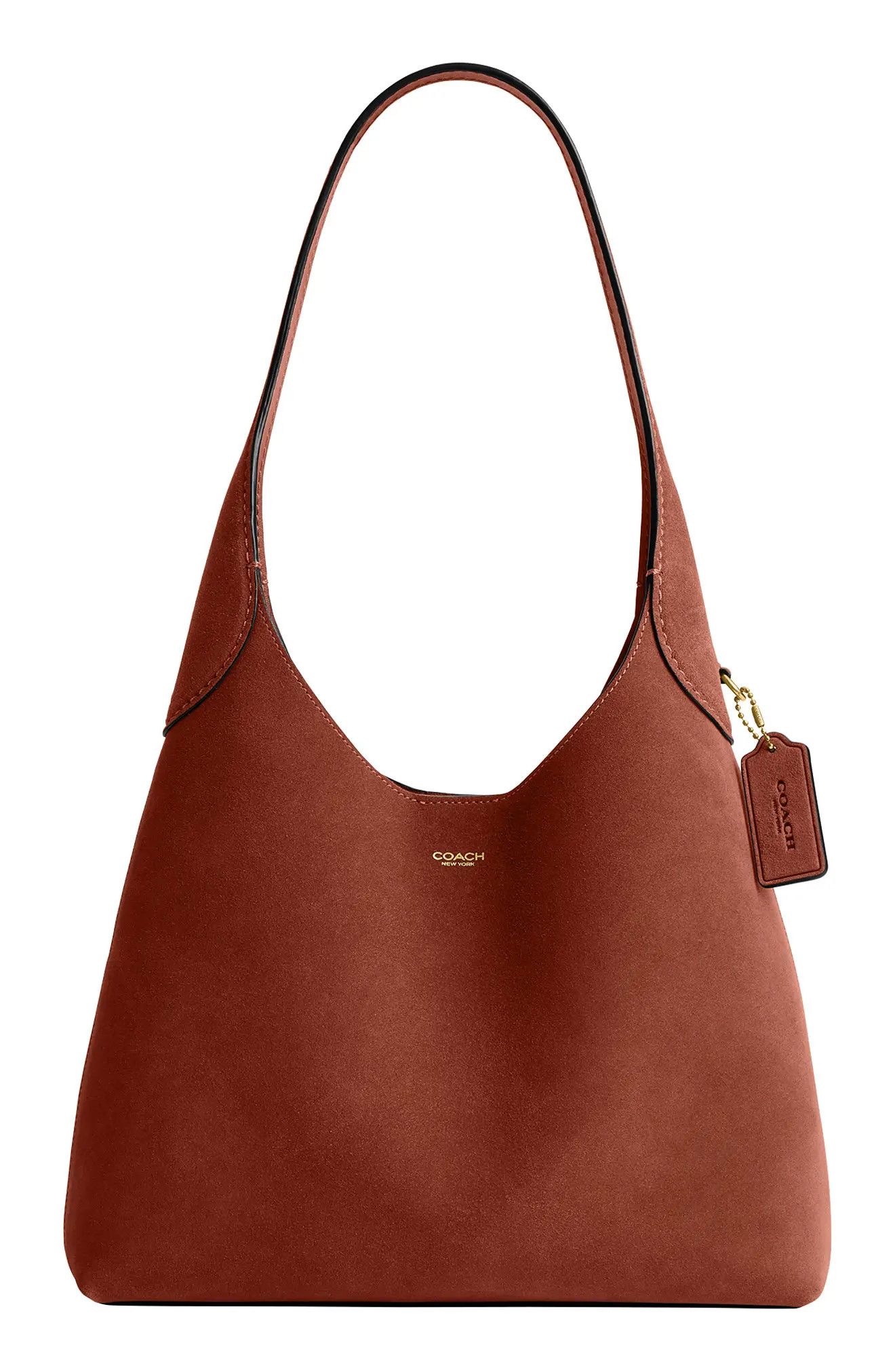 COACH Brooklyn 28 Suede Shoulder Bag (Women) | Nordstrom | Nordstrom