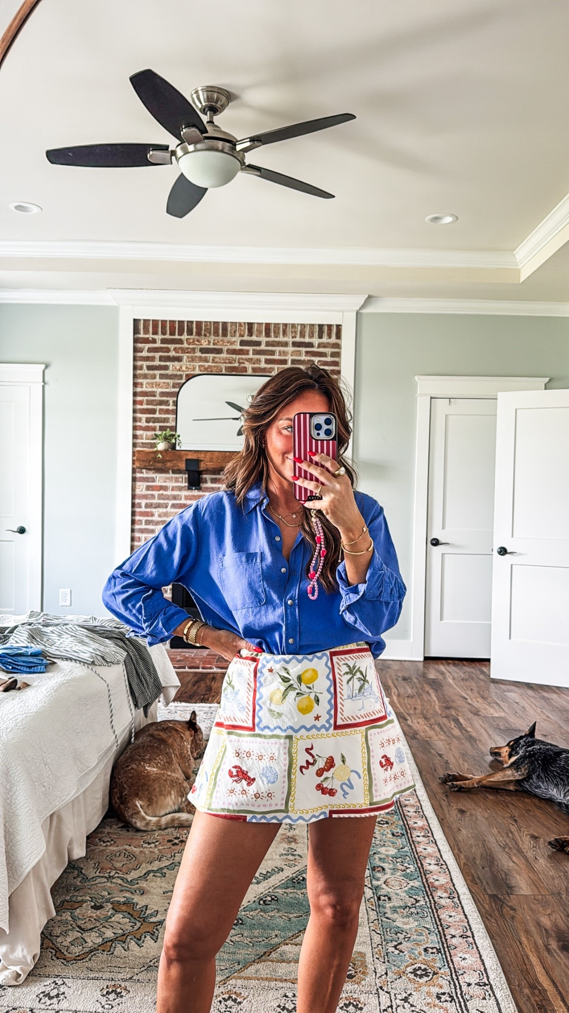 Spring skort outfit inspo! In XS & S top

#LTKFindsUnder100 #LTKFindsUnder50 #LTKSaleAlert