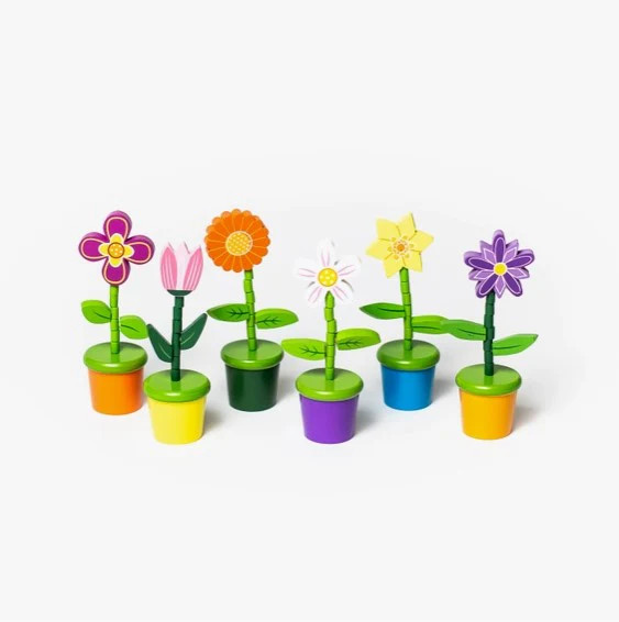 Push Puppet | Flowers | Marigold Modern Kids