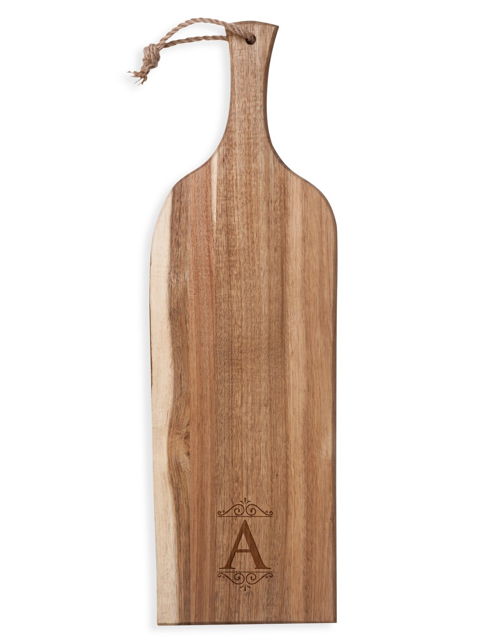 Monogram Artisan Acacia Wood Serving Plank | Saks Fifth Avenue