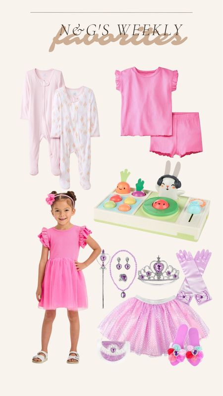 Nora and Georgia’s favorites! Nora is loving her princess outfit for dress up! 

Toddler favorites, baby favorites, bestsellers, Target toddler, Walmart toddler and baby, cute 2 piece sets for kids, pink toddler dress 

#LTKbaby #LTKstyletip #LTKkids