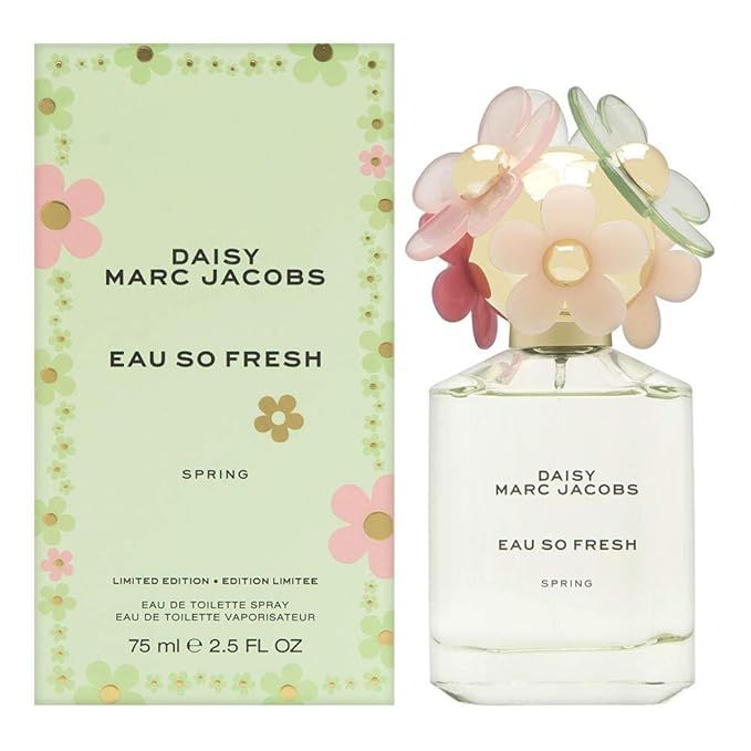 Marc Jacobs Daisy Eau So Fresh Spring Eau de Toilette Spray Limited Edition for Women, Aromatic S... | Amazon (US)
