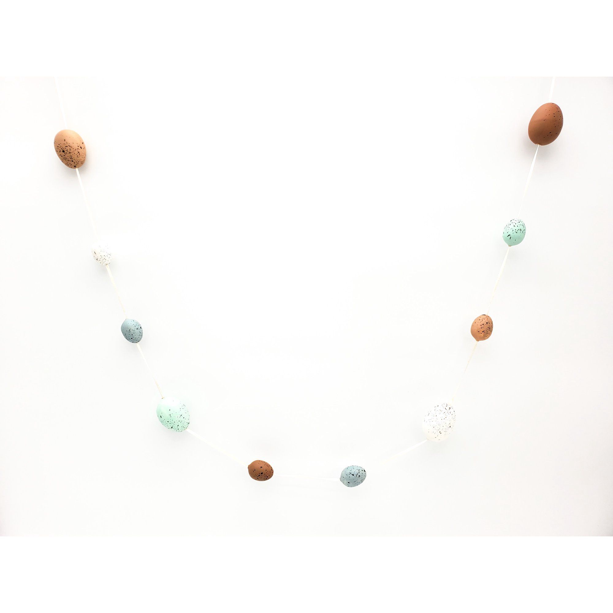 Way to Celebrate 6Ft Long Easter Natural Faux Egg Garland | Walmart (US)