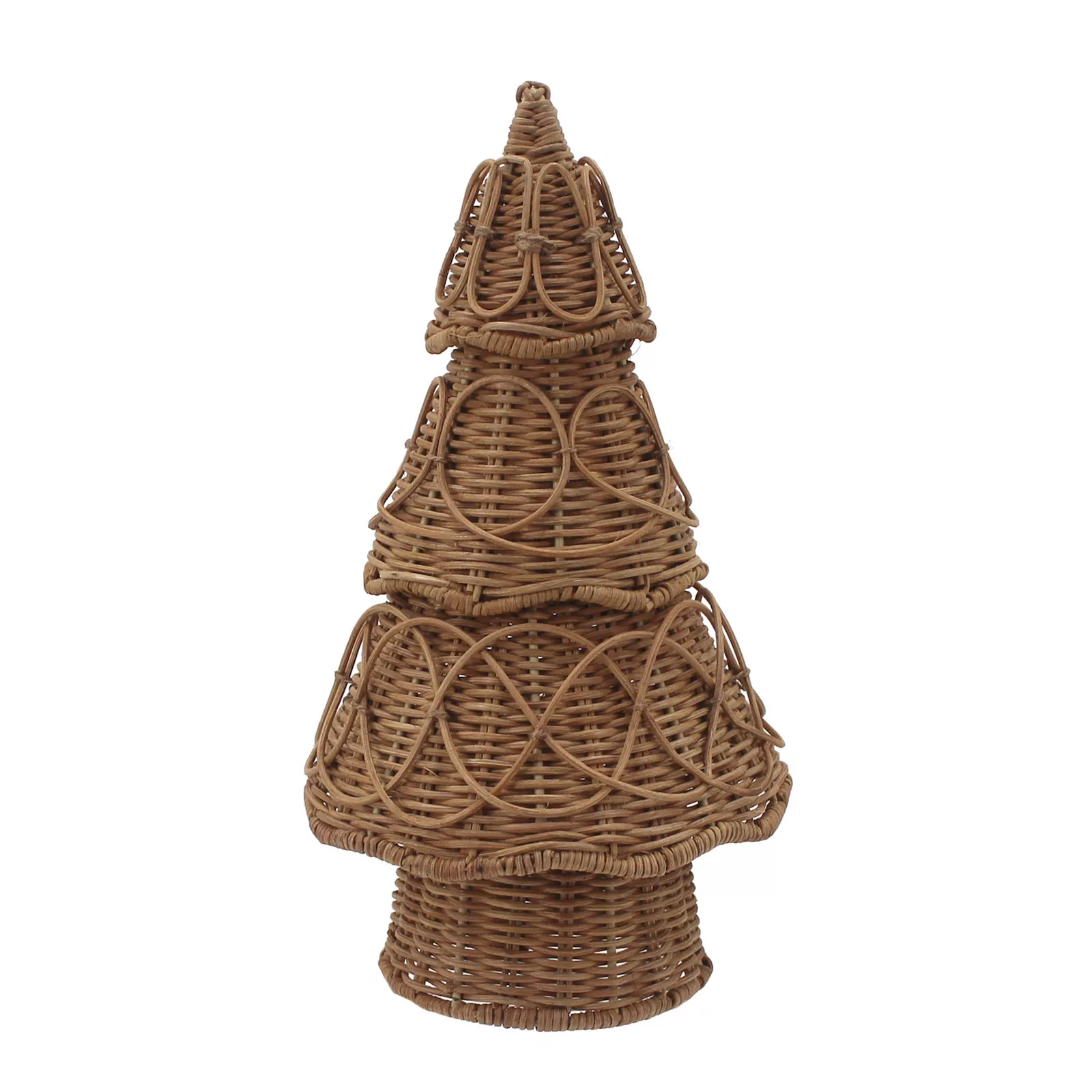 St. Nicholas Square® Natural Wicker Tree Sitabout Table Decor | Kohl's