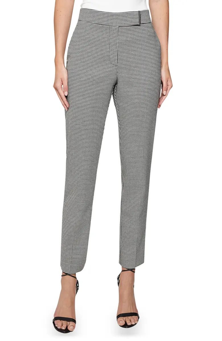 Reiss Arlo Puppytooth Check Trousers | Nordstrom | Nordstrom