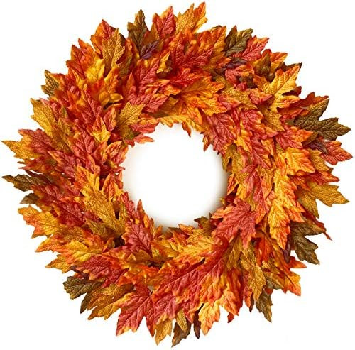 Tiny Land 26" Fall-Wreath with Storage Box, Fall Wreaths for Front Door, Fall-Wreaths with Artifi... | Amazon (US)