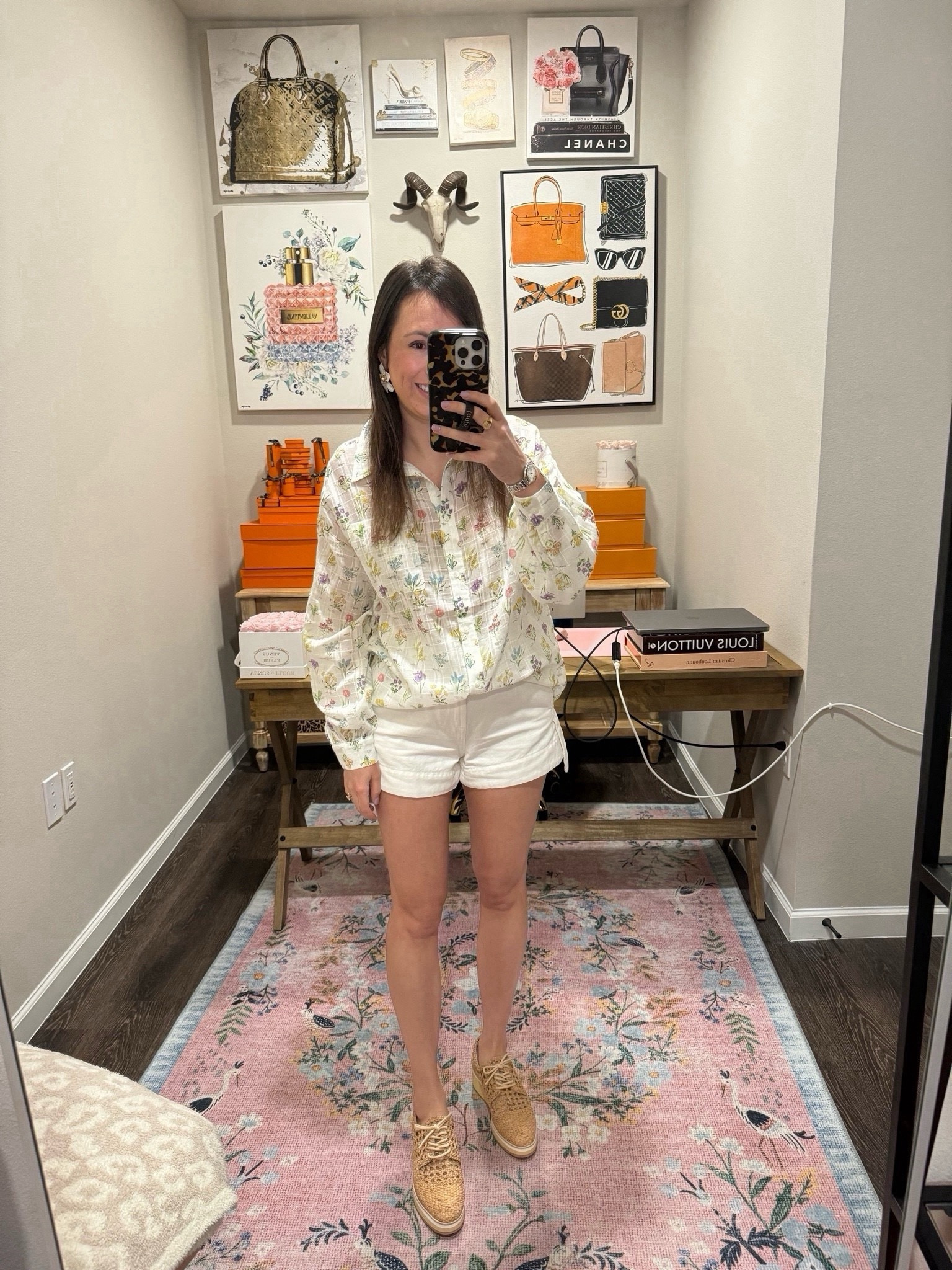 Cutest floral spring blouse from red dress boutique. Runs big! Wearing xs 



#LTKStyleTip #LTKSeasonal #LTKFindsUnder100