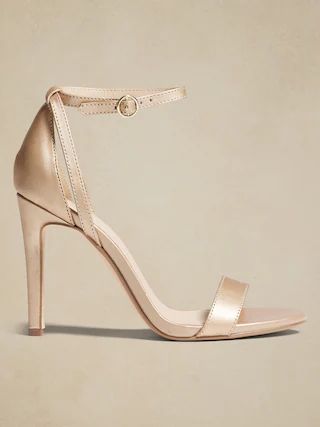Strappy Heeled SandalExtra 20% Off At Checkout | Banana Republic Factory