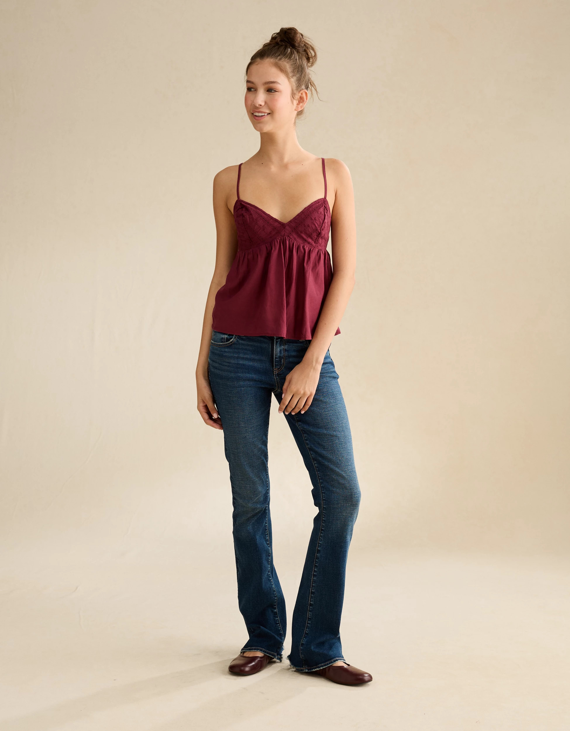 AE V-Neck Cami | American Eagle Outfitters (US & CA)