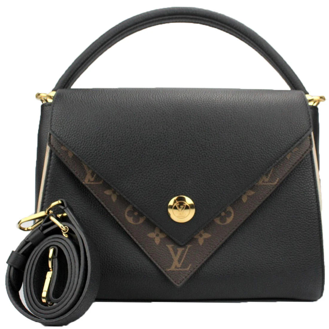 Double V Leather | Keeks Designer Handbags