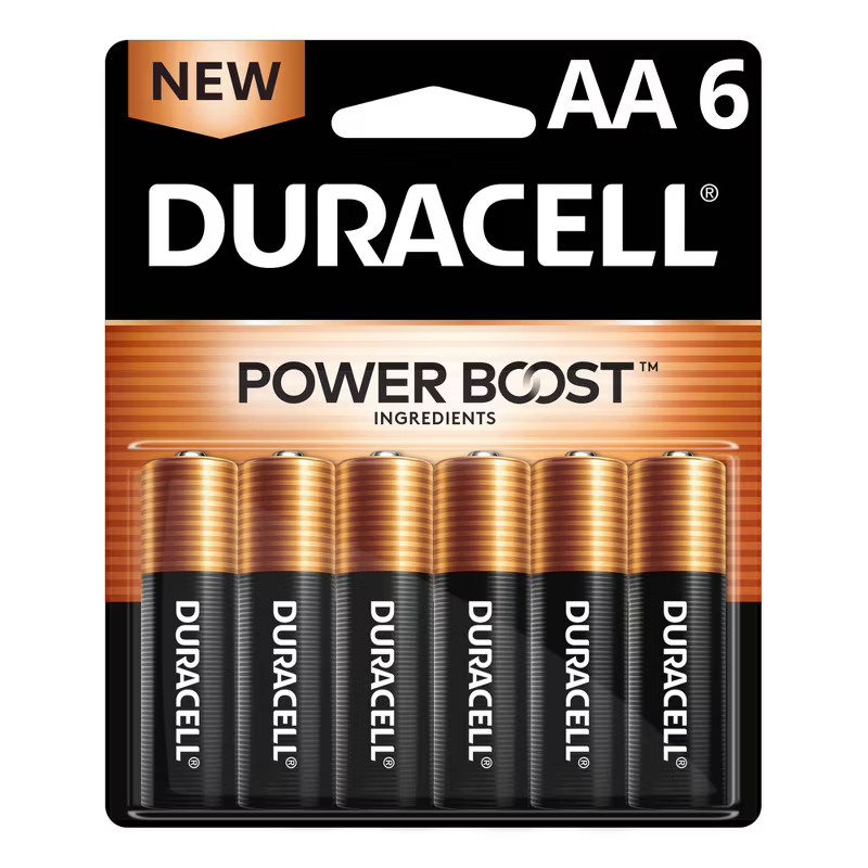 Duracell Coppertop AA Batteries - 6 Pack Alkaline Battery | Target