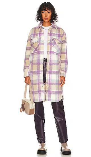 Plaid Shacket in Keep It Up | Revolve Clothing (Global)