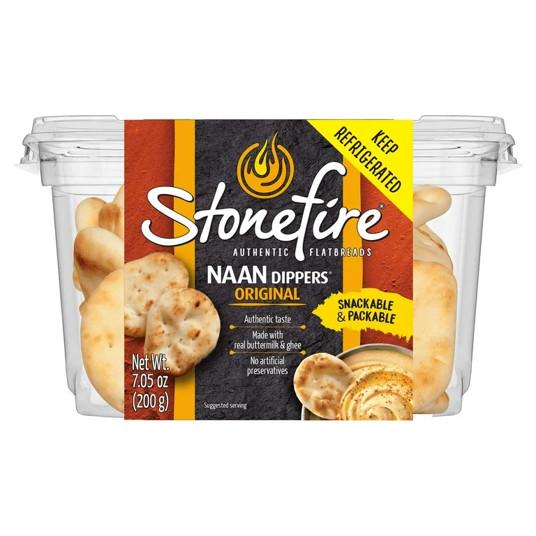 Stonefire Original Naan Dippers, 7.05 oz, 20 Count | Walmart (US)
