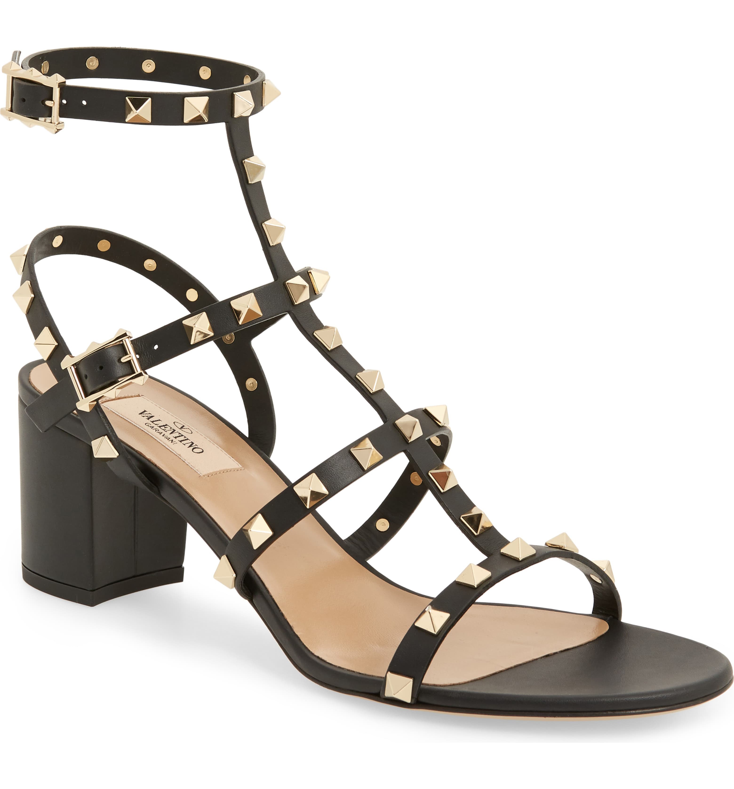 Rockstud Block Heel Sandal | Nordstrom