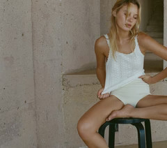 STEVIE TANK -- WHITE | DOEN