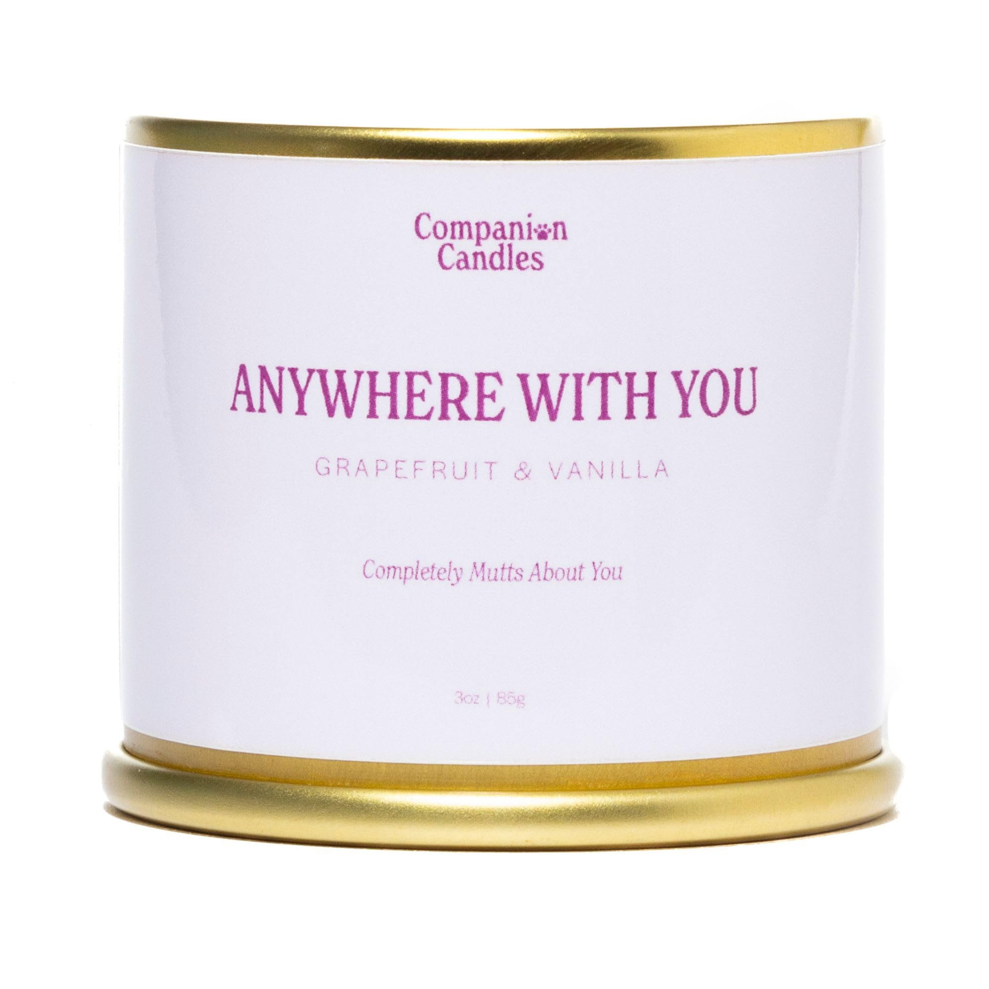 Pet Safe Wood Wick Candle - “Anywhere with You” Grapefruit & Vanilla, Coconut Soy Wax Scented... | Amazon (US)