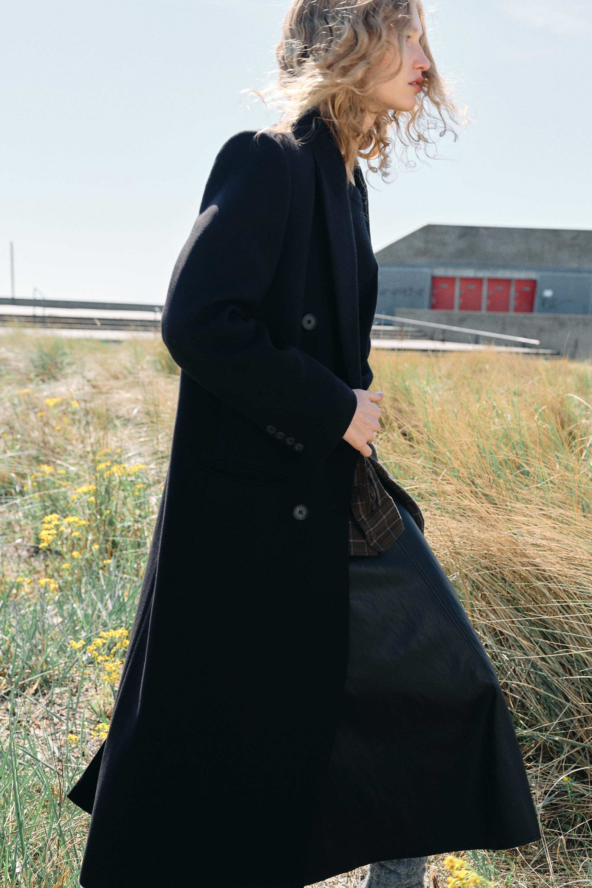 OVERSIZE DOUBLE-BREASTED COAT | Zara AU