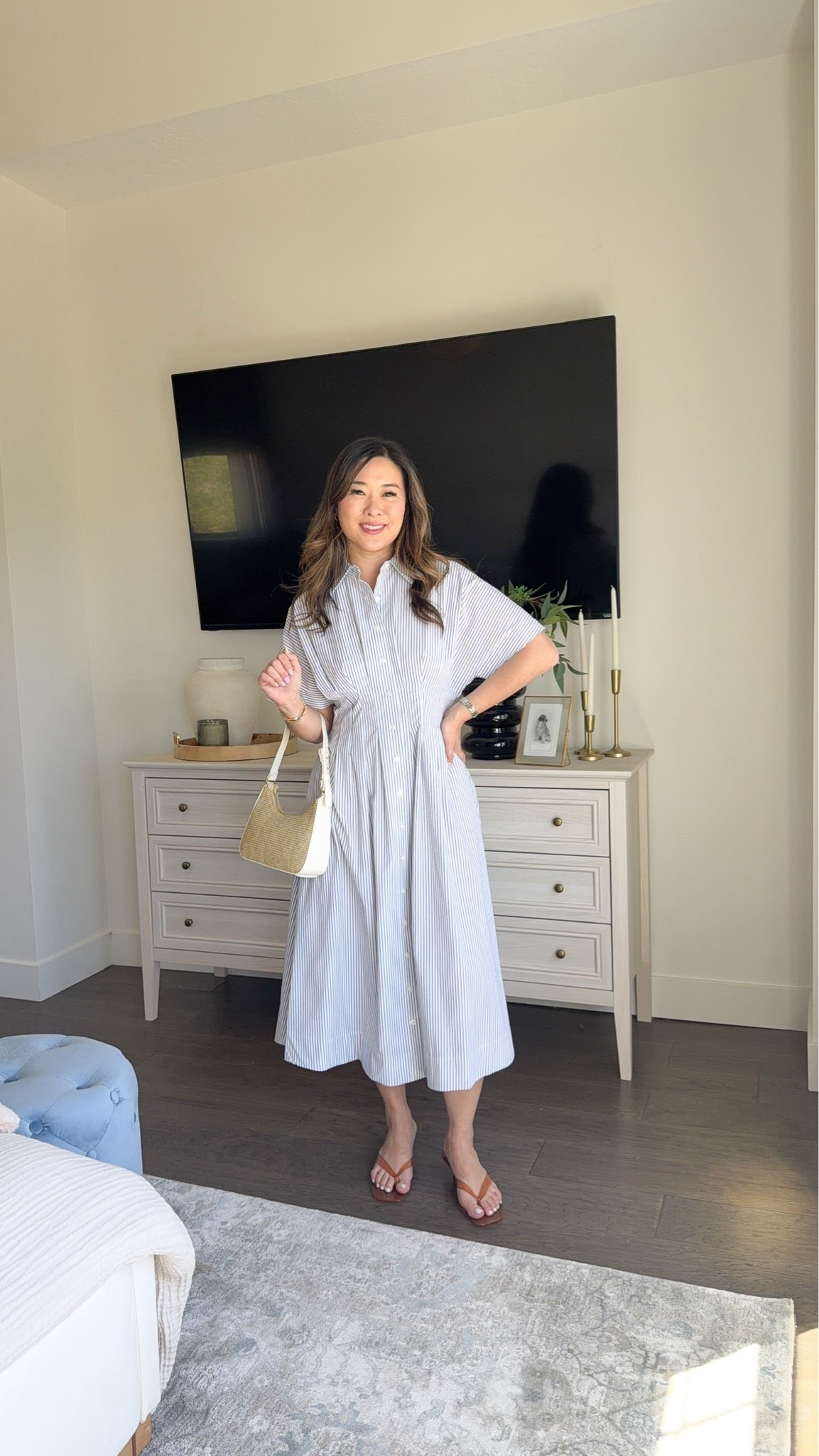 Macys spring dresses // summer outfit // floral dress // special occasion dress // look for less // stripes // TCS // trending 

Size 6/small in dresses Size up half for shoes

#LTKSeasonal #LTKootd #LTKmomlife