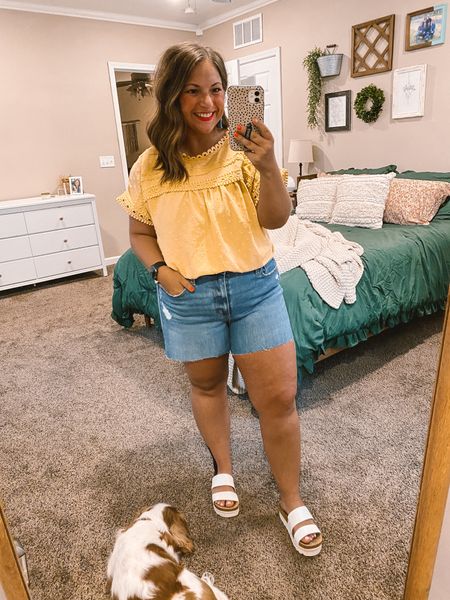 Amazon, Target, summer outfits, vacation outfits

sandals: fit true to size // wearing a 5
denim shorts: fit true to size // wearing a 14
top: fits true to size // wearing a large

#LTKStyleTip #LTKSeasonal #LTKMidsize