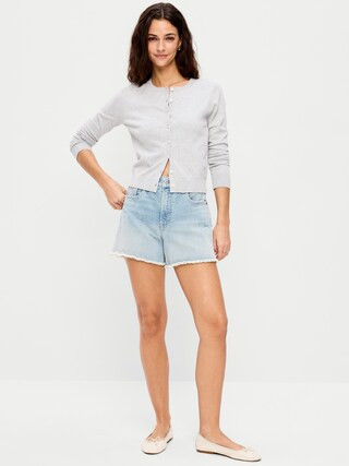 High-Waisted OG Jean Shorts -- 4-inch inseam | Old Navy (US)