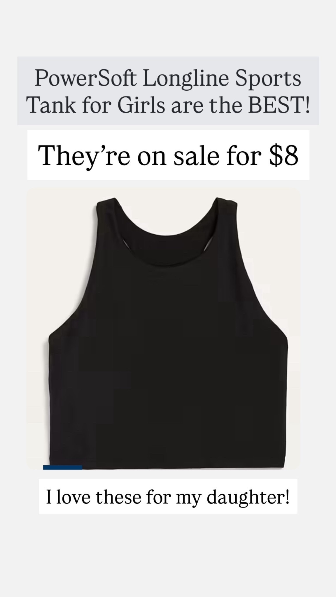 My favorite sports tanks for girls are on sale for $8

#LTKKids #LTKSaleAlert