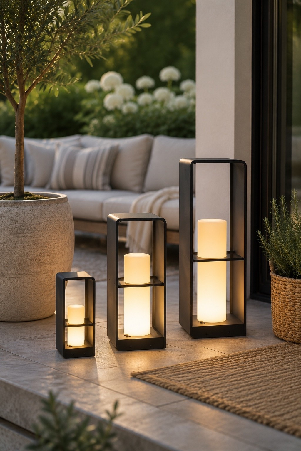 Outdoor lighting that instantly makes the patio feel more cozy ✨ These lanterns add the prettiest warm glow for porches, patios, and outdoor seating areas. Perfect for summer nights outside.

#LTKHome #LTKFinds #OutdoorDecor #PatioDecor #OutdoorLighting #AmazonFind