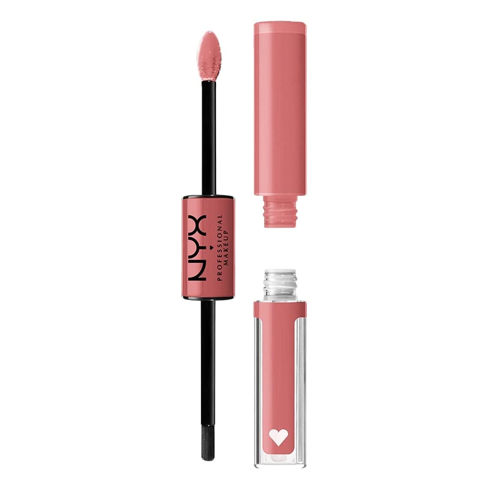 NYX Professional Makeup Shine Loud, Long-Lasting Liquid Lipstick with Clear Lip Gloss - Cash Flow... | Amazon (US)