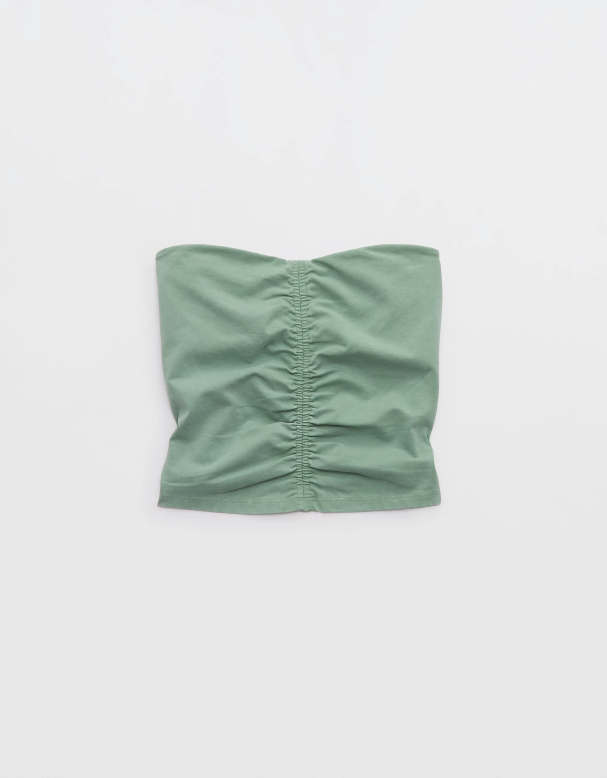 OFFLINE By Aerie OG Cotton Ruched Tube Top | Aerie