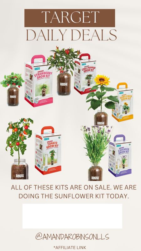 Target daily deals
Inside grow kits 

#LTKhome #LTKsalealert