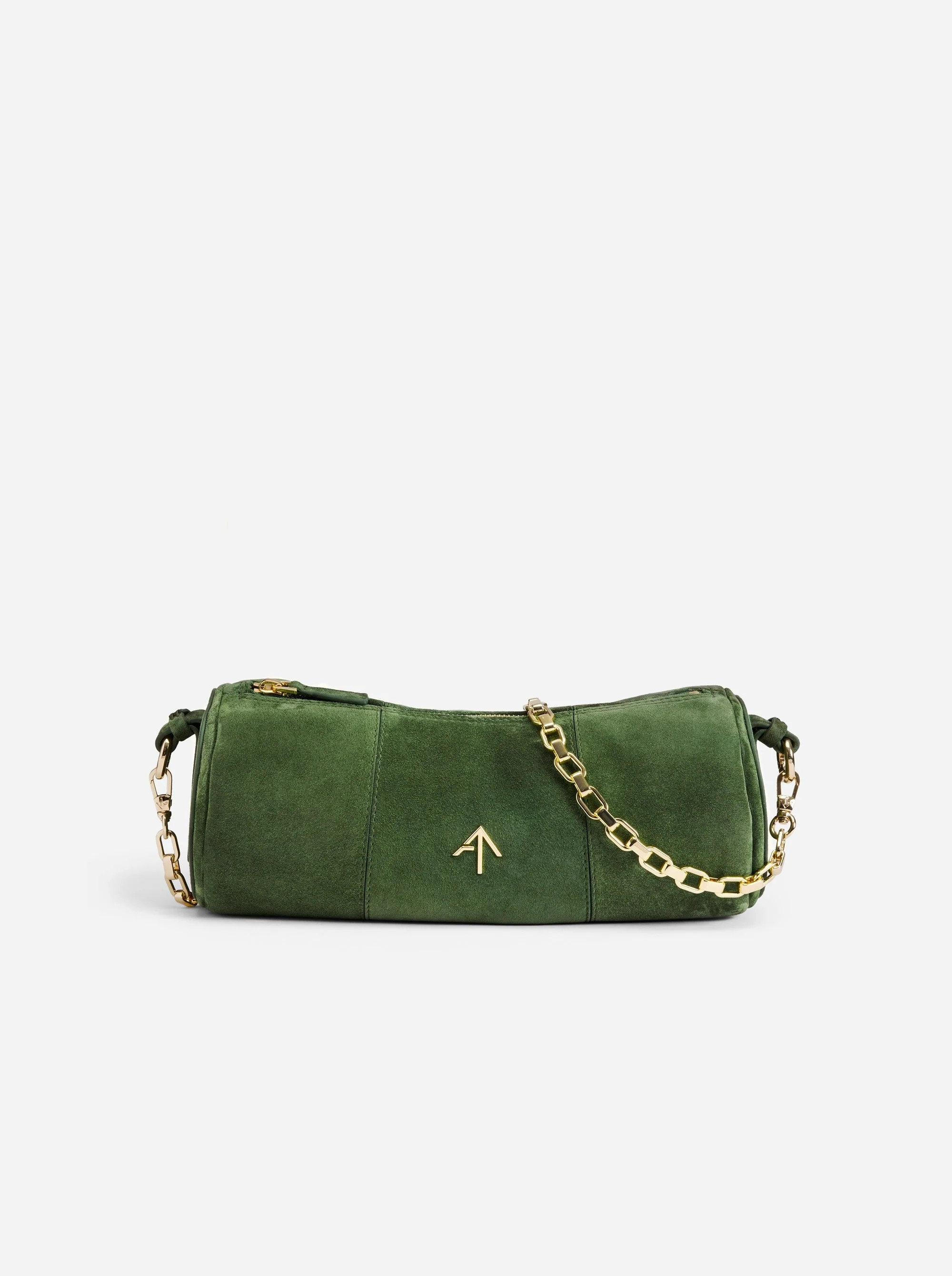 Cylinder Velvet Green Suede by Manu Atelier | Manu Atelier
