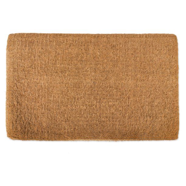 16" x 27" Brown Coir Doormat | Walmart (US)