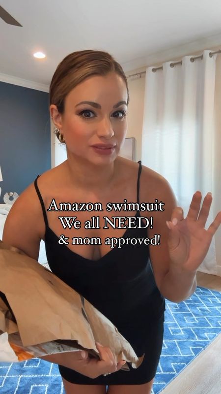 Amazon one piece swimsuit 

Wearing a size medium 

Mom approved swimsuit 
Cut out swimsuit 
Amazon swimsuit

Swimsuit coverup
Charm bracelet 
Charm necklace
Amazon accessories 
Vacation outfit 
Summer outfit 

#LTKStyleTip #LTKVideo #LTKSwim