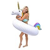 GoFloats Unicorn Pool Float Party Tube Inflatable - Adults & Kids Sizes | Amazon (US)