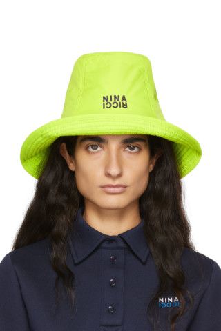 SSENSE Exclusive Green Tall Bucket Hat | SSENSE