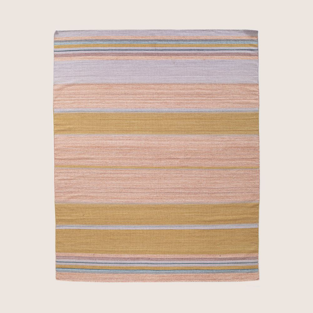 Ausbie Striped Rug | GreenRow