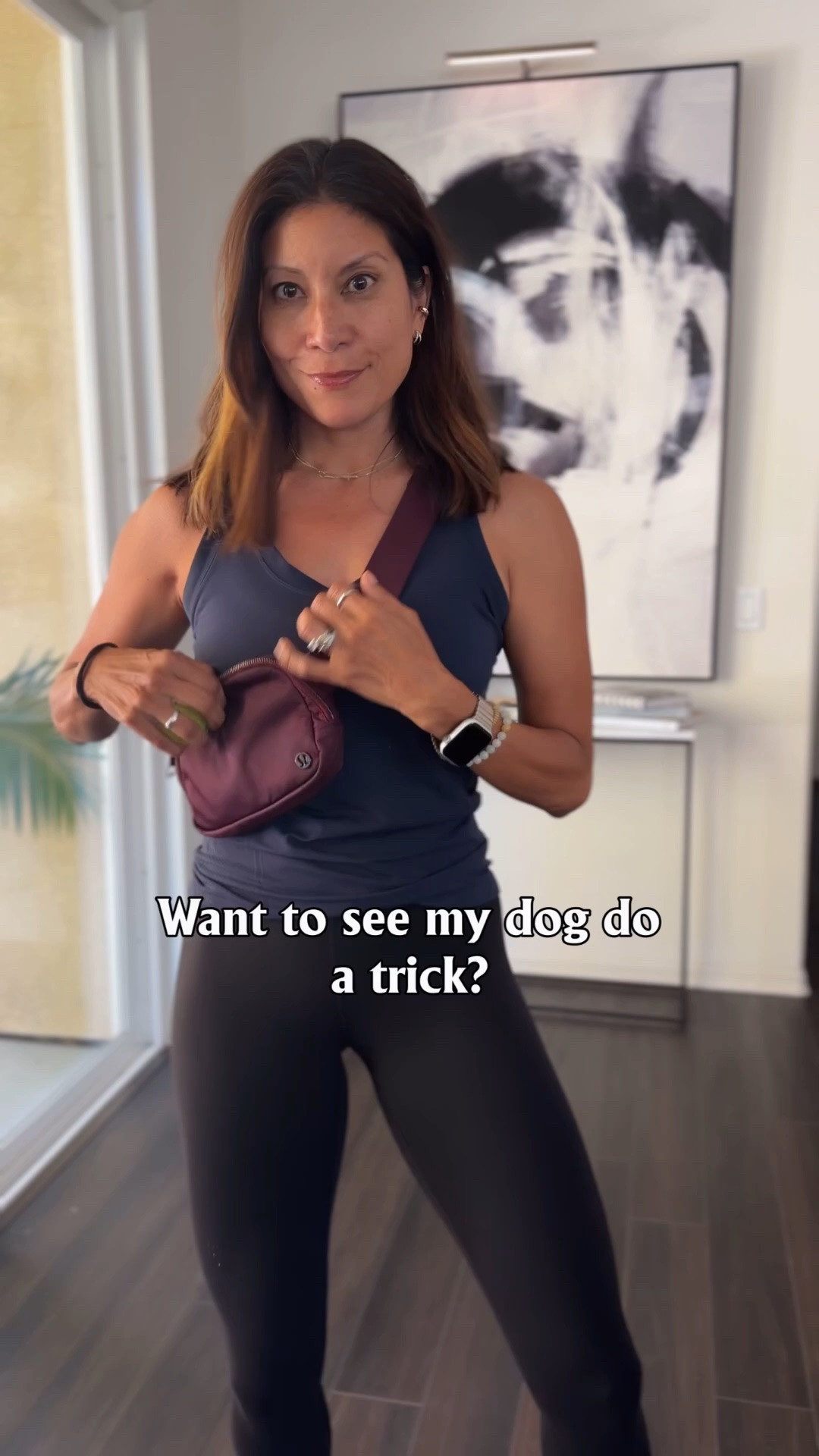 Guess we’ll keep working on that . 

Leggings xs and tank

#LTKootd #LTKActive