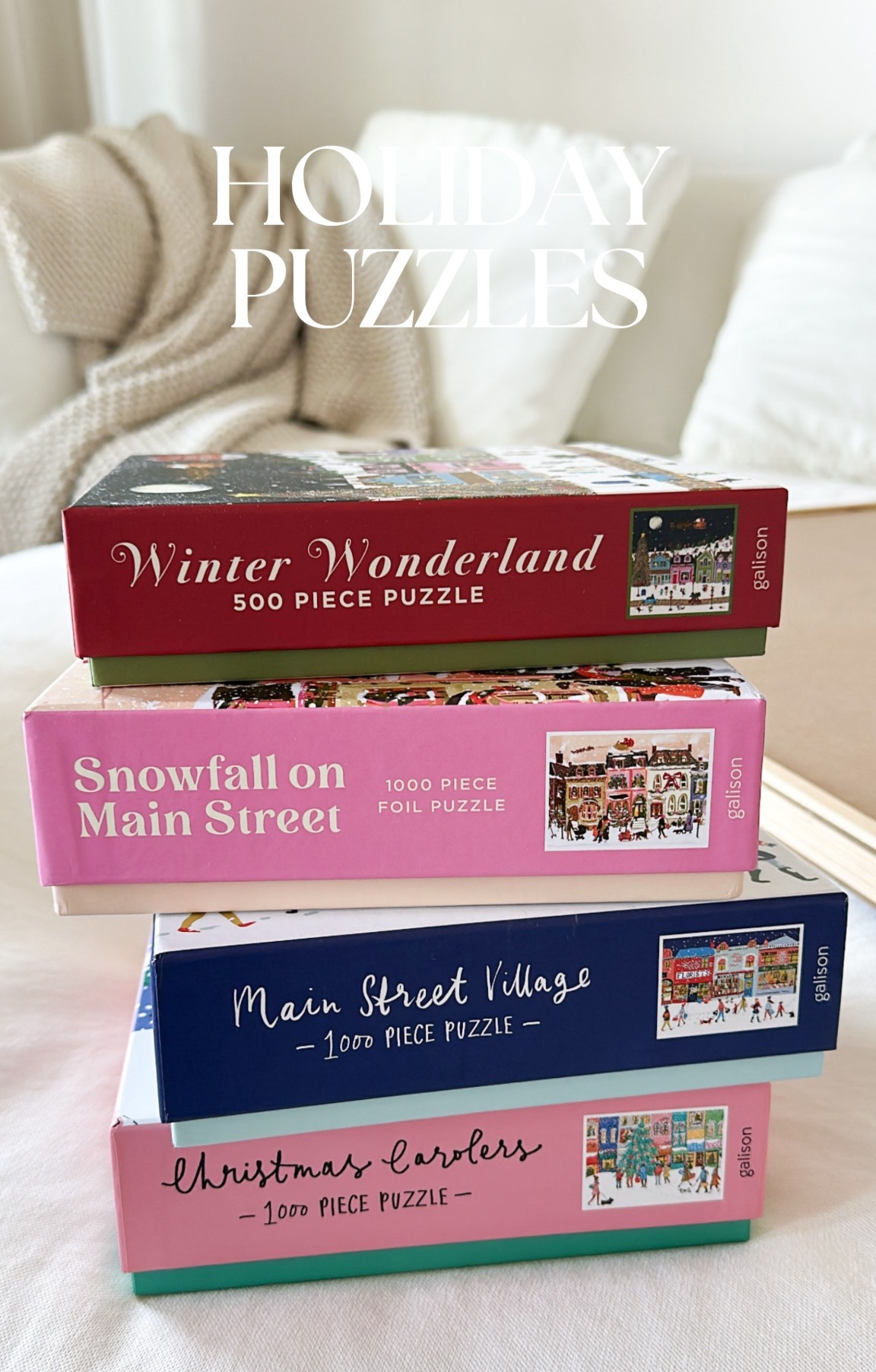 Holiday puzzles #amazon #galison #puzzles #amazonfind 

#LTKHoliday #LTKHome #LTKGiftGuide