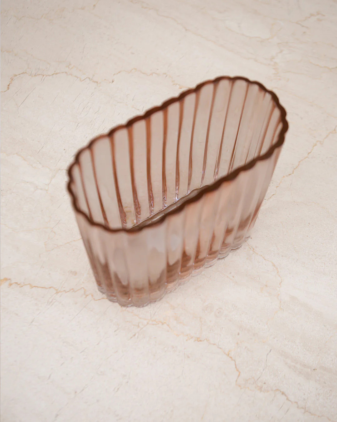 Rosie Ribbed Vase | Elements by Remedy